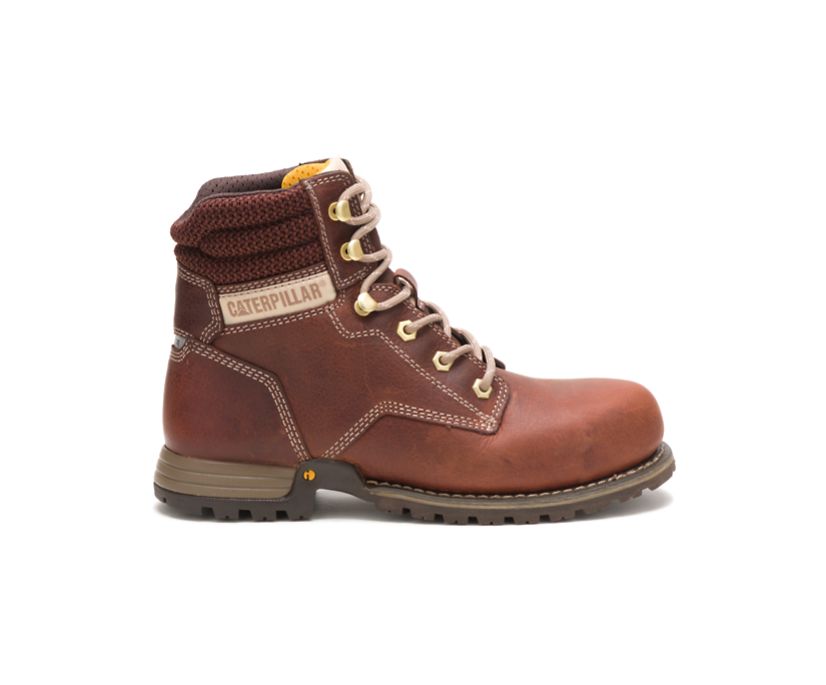 Caterpillar Paisley 6 Steel Toe - Brune Vernestøvler Dame - Norge ( WQMEH-3406 )